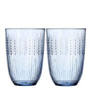 Rörstrand - Swedish Grace glass 37 cl 2 stk blå