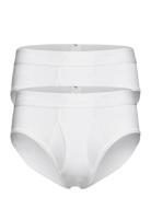 Dovre Brief 2-Pack Gots Underbukser Y-frontunderbukser White Dovre