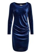 Kelly Dress Kort Kjole Blue Kaffe