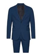 Plain Mens Suit Dress Navy Lindbergh