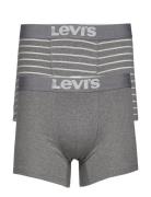 Levis Men Vintg Stripe Yd Boxer Brief 2P Boksershorts Grey Levi´s