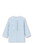 Bæk&Bølge Irene Shirt Topp Blue Juna