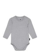 Jbs Of Dk Body Ls Bamboo, Fsc. Bodies Long-sleeved Grey JBS Of Denmark