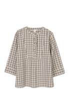 Bæk&Bølge Irene Shirt Topp Grey Juna