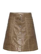 Sankogz Hw Skirt Kort Skjørt Brown Gestuz