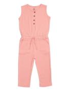 Rib Jersey Jumpsuit Jumpsuit Pink Copenhagen Colors