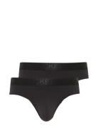 Brief 2-P Underbukser Y-frontunderbukser Black Jockey