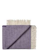 Jura Home Textiles Cushions & Blankets Blankets & Throws Purple Silkeb...