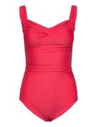 Capri Twisted Delight Swimsuit Badedrakt Badetøy Red Abecita