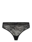 Ladies Knitted Thong Stringtruse Undertøy Black Emporio Armani