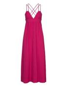 Koma Dress Maxikjole Festkjole Pink Hosbjerg