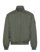 Padded Harrington Fôret Jakke Khaki Green Calvin Klein Jeans