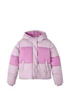 Nlfmilsa Short Jacket Fôret Jakke Pink LMTD