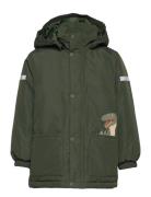 Jacket 3D Animal Dino Fôret Jakke Green Lindex