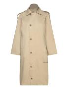 Iron Coat Tynn Kåpe Beige Notes Du Nord