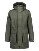 Andreas Usx Parka Parkas Jakke Khaki Green Didriksons