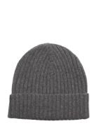 Beanie Accessories Headwear Beanies Grey Amanda Christensen