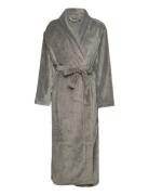 Cornflocker Fleece Robe Long Morgenkåpe Grey Missya