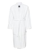 Plain Bath Robe Morgenkåpe White Boss Home