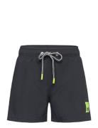 Niko Solid Badeshorts Black Molo