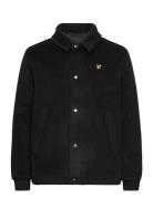 Wadded Wool Coach Jacket Ulljakke Jakke Black Lyle & Scott