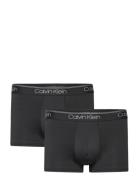 Low Rise Trunk 3Pk Boksershorts Black Calvin Klein