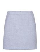 Mschabriella Hw Skirt Kort Skjørt Blue MSCH Copenhagen