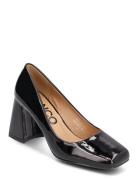 Biajoyce Pump Patent Shoes Heels Pumps Classic Black Bianco