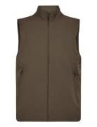 Lightweight Quilted Water-Repellent Quilted Gilet Vest Khaki Green Man...