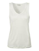 Camisole Topp White Damella Of Sweden