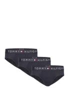 3P Brief Underbukser Y-frontunderbukser Navy Tommy Hilfiger