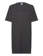 S/S Nightshirt Nattkjole Grey Calvin Klein