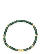 Evolution Slim Bracelet Armbånd Smykker Green Samie