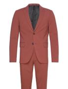 Plain Mens Suit Dress Red Lindbergh