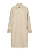 Sc-Lora Trench Coat Kåpe Beige Soyaconcept