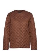 D2. Quilted Jacket Vattert Jakke Brown GANT