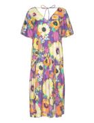 Yasspectrum 2/4 Midi Dress S. Knelang Kjole Purple YAS