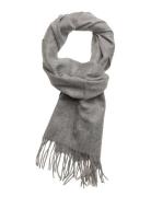 Barbour Plain Lambswool Scarf Accessories Scarves Winter Scarves Grey ...