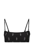 Hugo_Bralette Swimwear Bikinis Bikini Tops Bandeau Bikinitops Black HU...