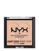 Can’t Stop Won’t Stop Mattifying Powder Ansiktspudder Sminke NYX Profe...