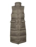 Cuaisha Down Vest Vests Padded Vests Khaki Green Culture