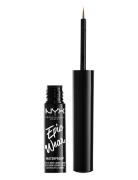 Epic Wear Metallic Liquid Liner Eyeliner Sminke Brown NYX Professional...