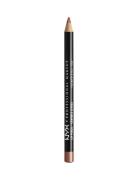 Slim Lip Pencil Lipliner Sminke Brown NYX Professional Makeup