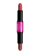 Wonder Stick Dual-Ended Cream Blush Stick Rouge Sminke Red NYX Profess...