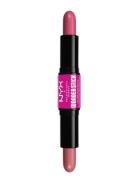 Wonder Stick Dual-Ended Cream Blush Stick Rouge Sminke Pink NYX Profes...