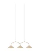 Pendant Curve 3 Home Lighting Lamps Ceiling Lamps Pendant Lamps Beige ...