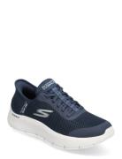 Womens Go Walk Flex - Grand Entry - Slip-Ins Lave Sneakers Navy Skeche...