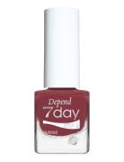 7Day Hybrid Polish 7300 Neglelakk Sminke Red Depend Cosmetic