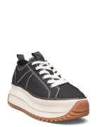 Women Lace-Up Lave Sneakers Black Tamaris