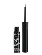 Epic Wear Liquid Liner Eyeliner Sminke Blue NYX Professional Makeup